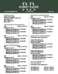 Resume example