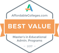 AffordableColleges.com affordability ranking badge