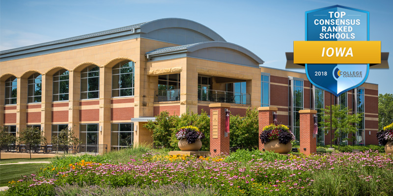 College Consensus badge with Learning Commons