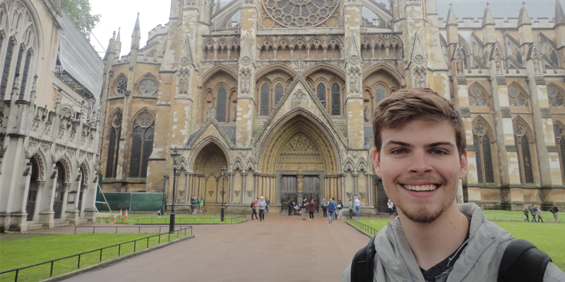 Northwestern student in England