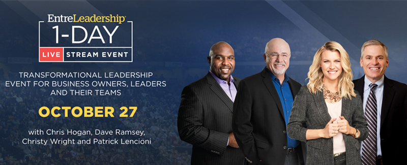 EntreLeadership 1-Day conference banner