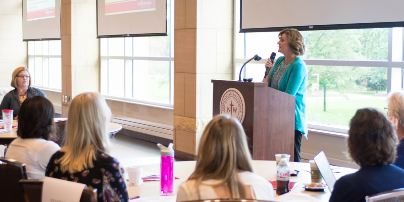 More than 60 area social workers and healthcare professionals attended a Sept. 9 Ethics Conference hosted by Northwestern Graduate School & Adult Learning.