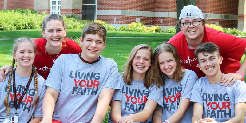 Living Your Faith campers