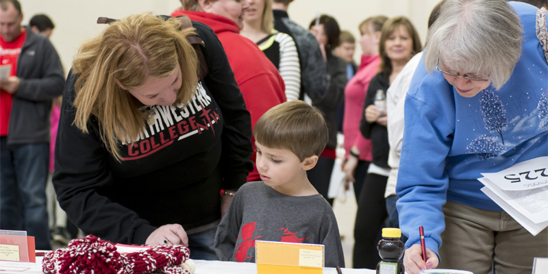 Northwestern College's Scholarship Auction will be held Feb. 20.