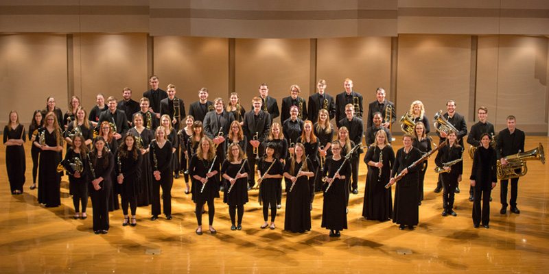 Northwestern College Symphonic Band members