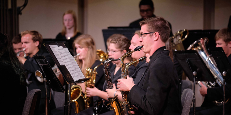 Symphonic Band performing