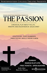 Drama Ministries Ensemble to present The Passion on March 19, 2023