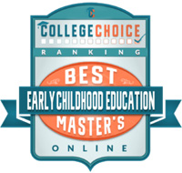 College Choice master's of education in early childhood ranking badge