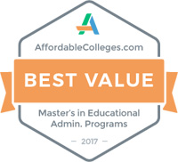 AffordableColleges.com affordability ranking badge
